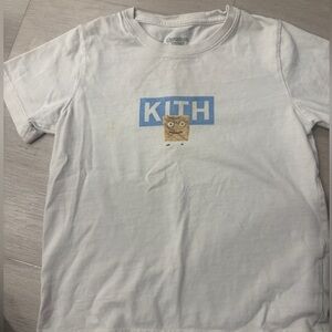 Kith Kids White Tee with Cinnamon Toast Crunch
